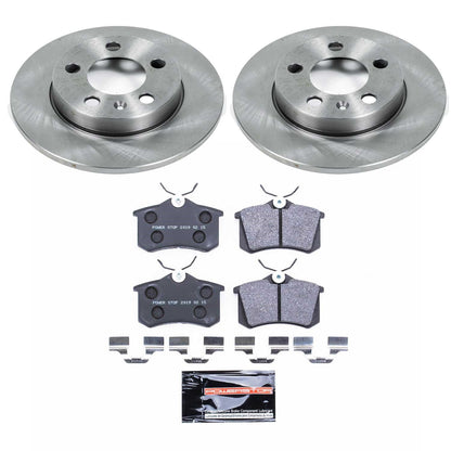 PowerStop 00-06 Audi TT Quattro Rear Track Day SPEC Brake Kit (TDSK3093)