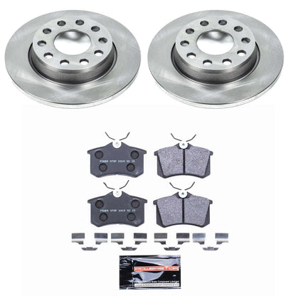 PowerStop 02-05 Audi A4 Rear Track Day SPEC Brake Kit (TDSK3109)