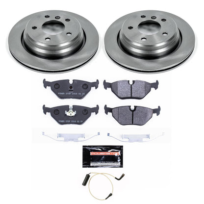 PowerStop 01-03 BMW 525i Rear Track Day Spec Brake Kit (TDSK3125)