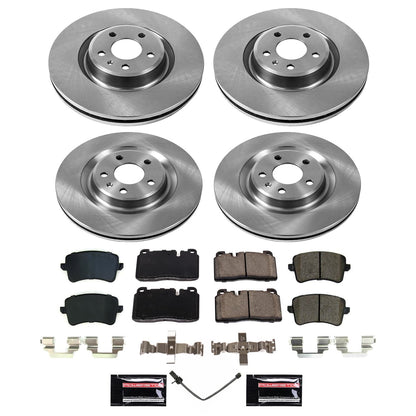 PowerStop 01-03 BMW 525i Rear Track Day Spec Brake Kit (TDSK3126)