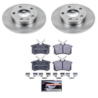 PowerStop 02-06 Audi A4 Rear Track Day SPEC Brake Kit (TDSK3129)