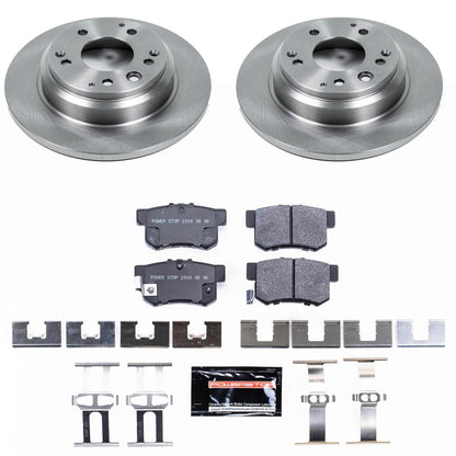PowerStop 99-01 Acura RL Rear Track Day SPEC Brake Kit (TDSK3154)