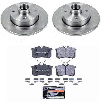 PowerStop 99-02 Volkswagen Cabrio Rear Track Day SPEC Brake Kit (TDSK369)