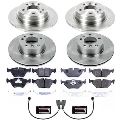 PowerStop 90-95 BMW 525i Front & Rear Track Day SPEC Brake Kit (TDSK392)