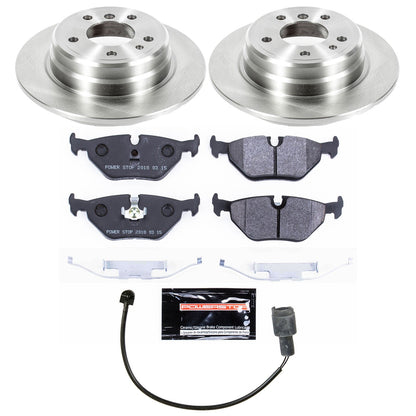 PowerStop 90-95 BMW 525i Rear Track Day SPEC Brake Kit (TDSK393)