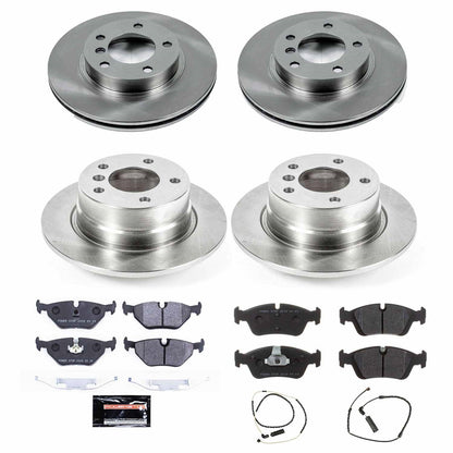 PowerStop 03-05 BMW Z4 Front & Rear Track Day SPEC Brake Kit (TDSK4371)