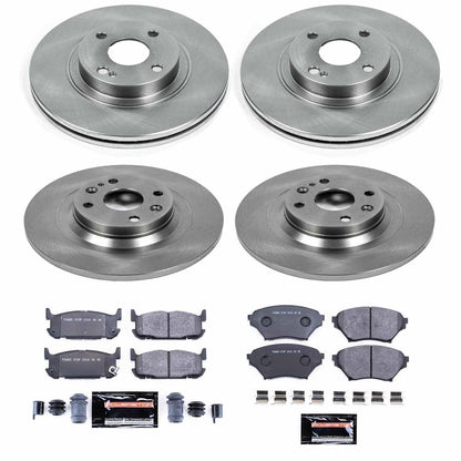 PowerStop 01-05 Mazda Miata Front & Rear Track Day SPEC Brake Kit (TDSK4468)