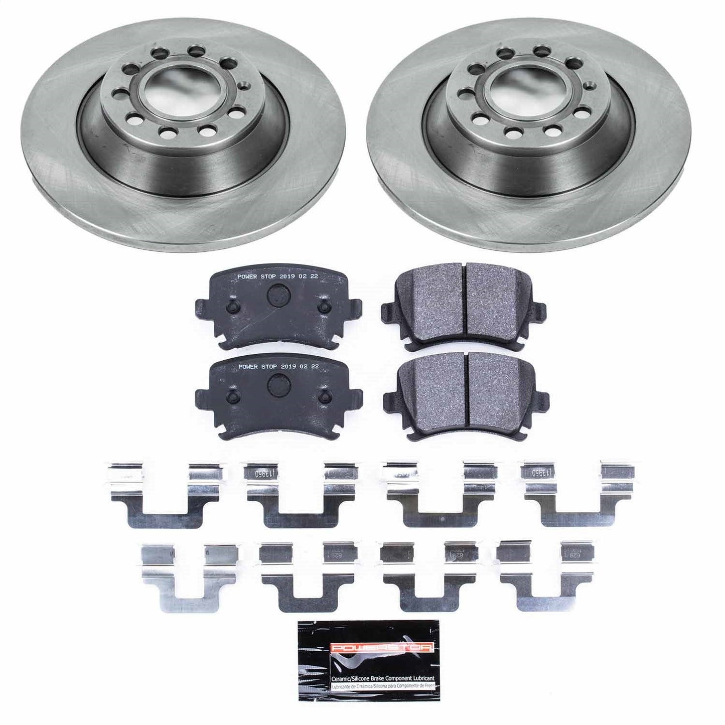 PowerStop 05-11 Audi A6 Rear Track Day SPEC Brake Kit (TDSK4625)