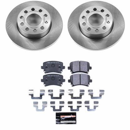 PowerStop 2008 Audi A3 Rear Track Day SPEC Brake Kit (TDSK4627)