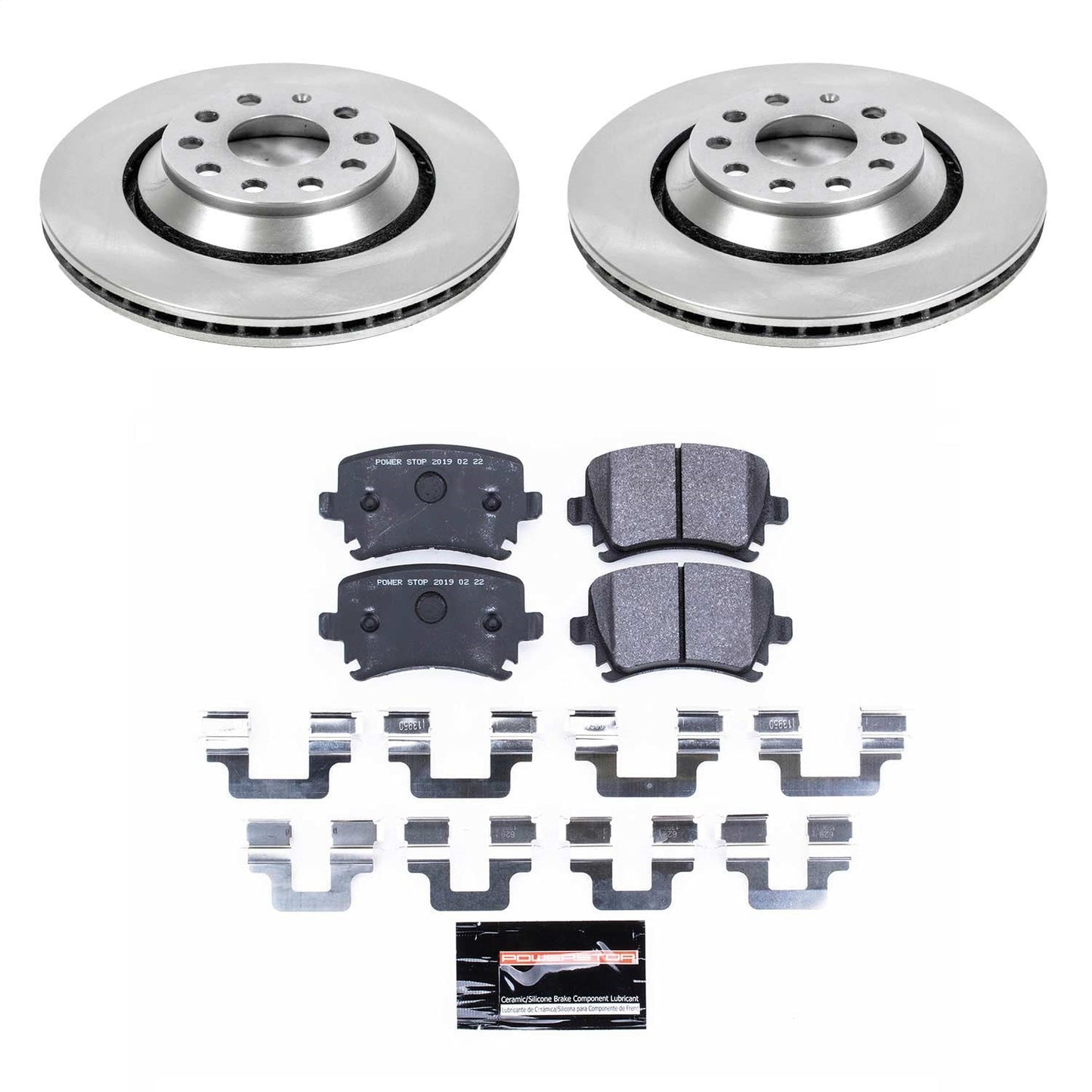PowerStop 09-17 Volkswagen CC Rear Track Day SPEC Brake Kit (TDSK4628)