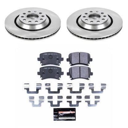 PowerStop 09-17 Volkswagen CC Rear Track Day SPEC Brake Kit (TDSK4628)
