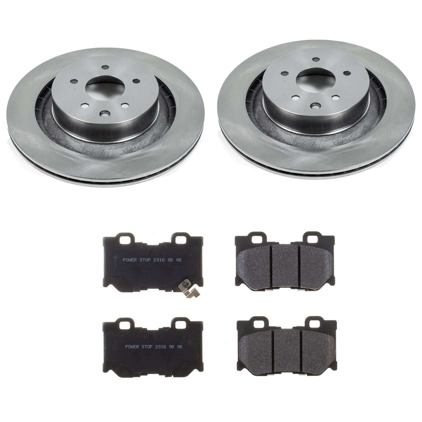 PowerStop 08-13 Infiniti G37 Rear Track Day SPEC Brake Kit (TDSK4732)