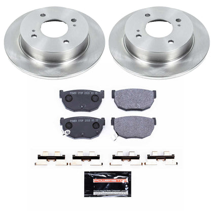 PowerStop 81-83 Nissan 280ZX Rear Track Day SPEC Brake Kit (TDSK4775)
