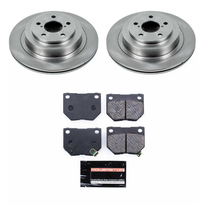 PowerStop 06-07 Subaru Impreza Rear Track Day SPEC Brake Kit (TDSK4932)