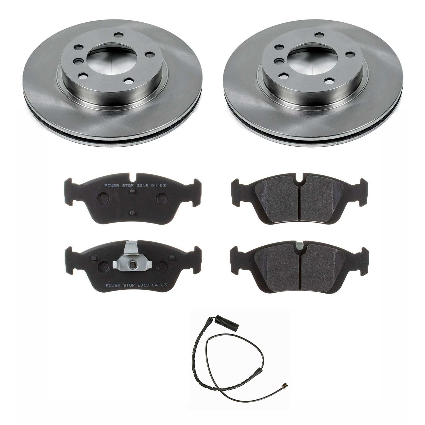PowerStop 92-98 BMW 318i Front Track Day SPEC Brake Kit (TDSK496)