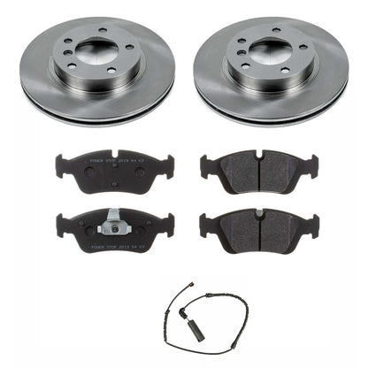PowerStop 2000 BMW 323Ci Front Track Day SPEC Brake Kit (TDSK497)
