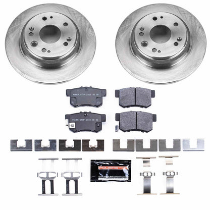 PowerStop 02-04 Acura RL Rear Track Day SPEC Brake Kit (TDSK4989)