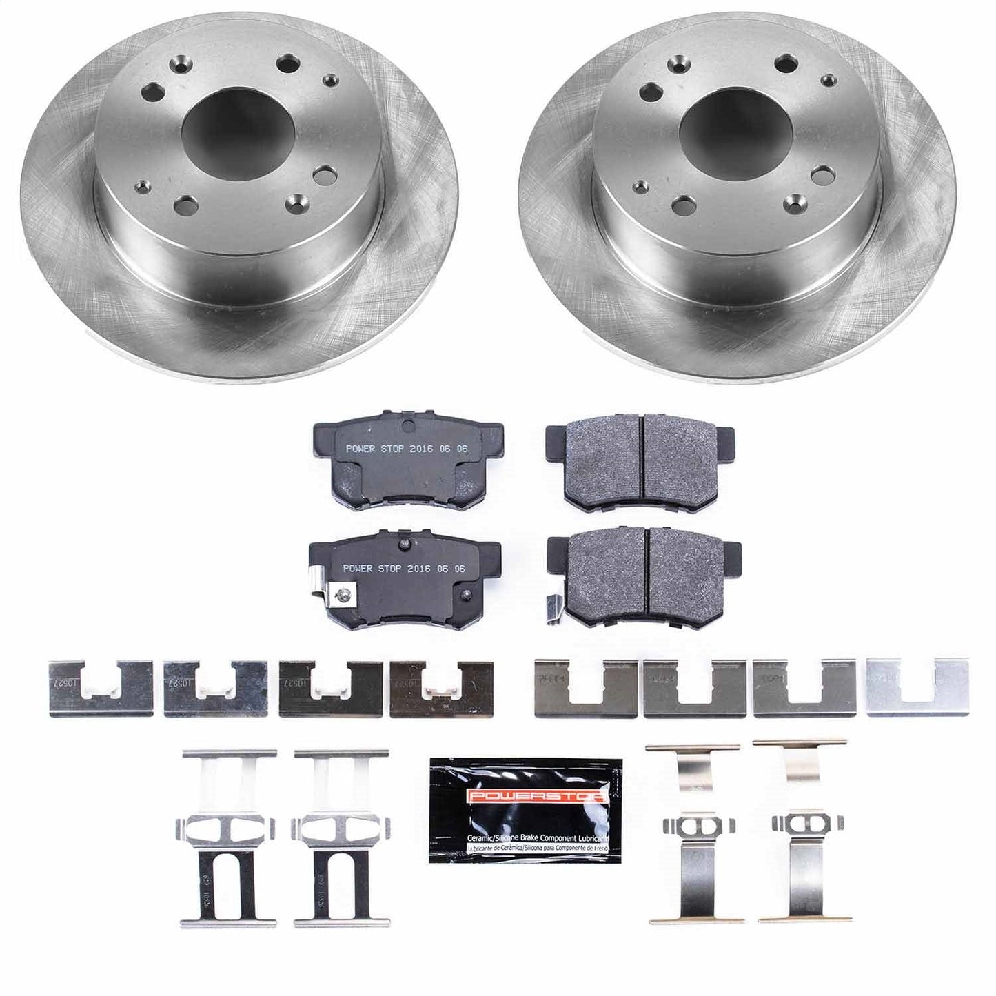 PowerStop 95-98 Acura TL Rear Track Day SPEC Brake Kit (TDSK4991)