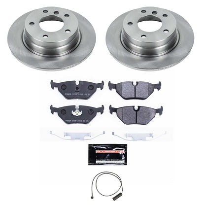 PowerStop 92-98 BMW 318i Rear Track Day SPEC Brake Kit (TDSK502)