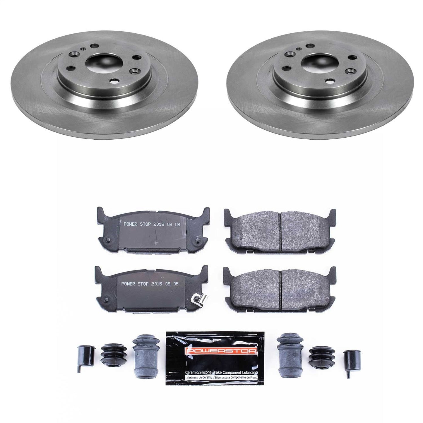PowerStop 01-05 Mazda Miata Rear Track Day SPEC Brake Kit (TDSK5267)