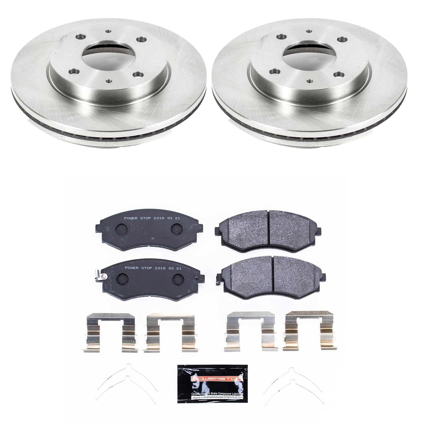 PowerStop 02-03 Hyundai Sonata Front Track Day SPEC Brake Kit (TDSK5372)