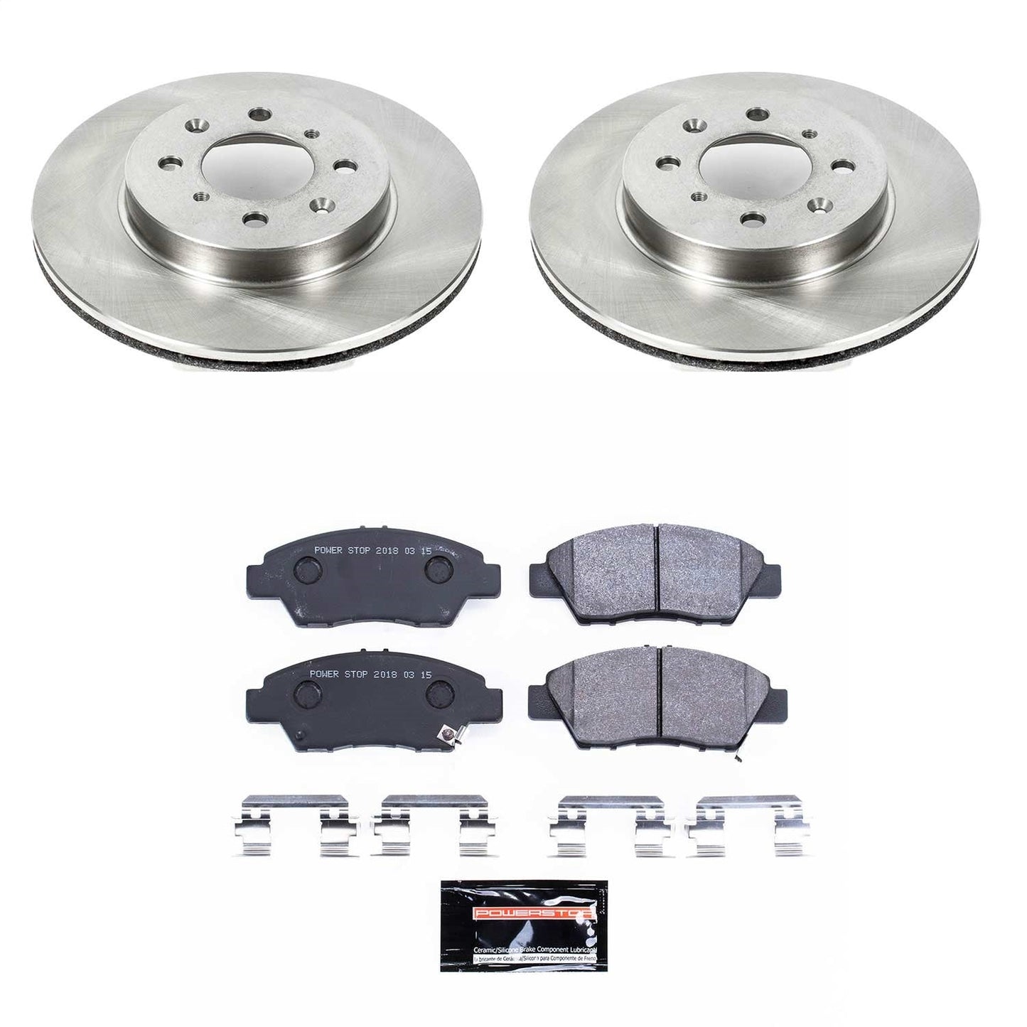 PowerStop 09-14 Honda Fit Front Track Day SPEC Brake Kit (TDSK5382)