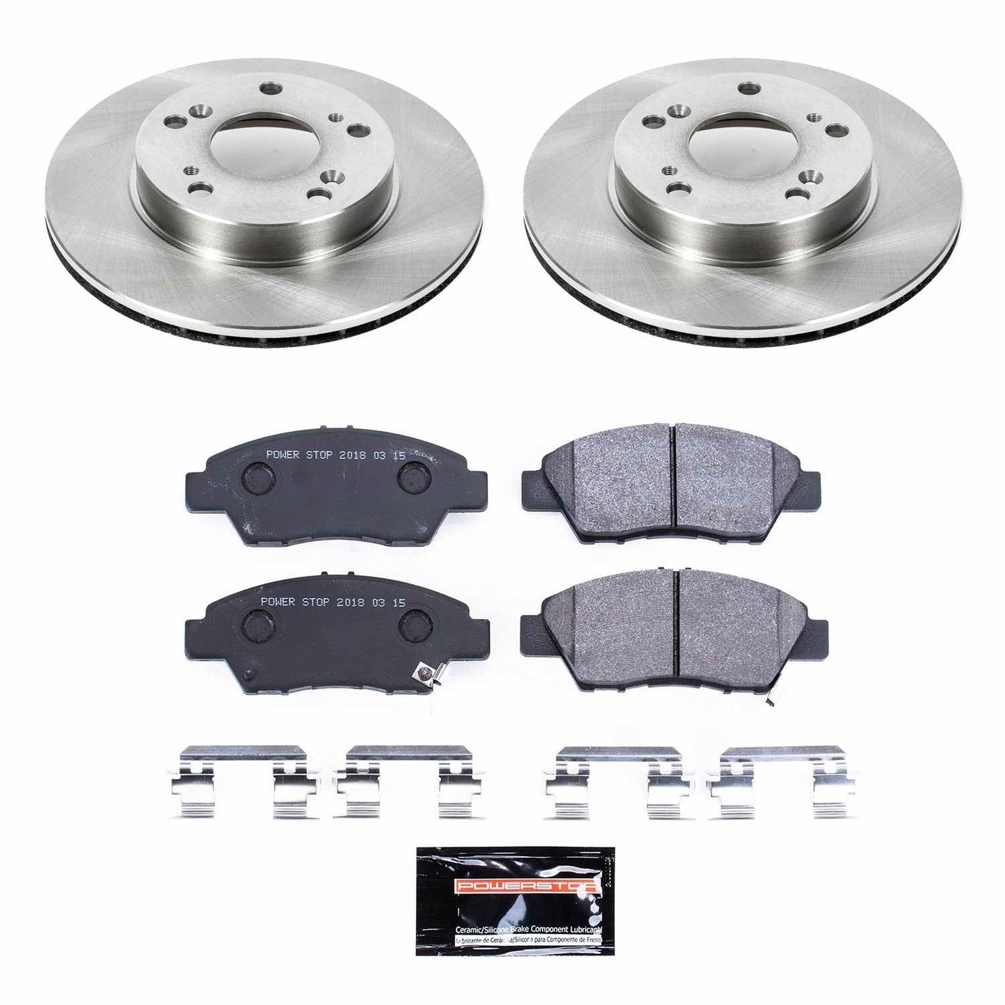 PowerStop 11-15 Honda CR-Z Front Track Day SPEC Brake Kit (TDSK5400)