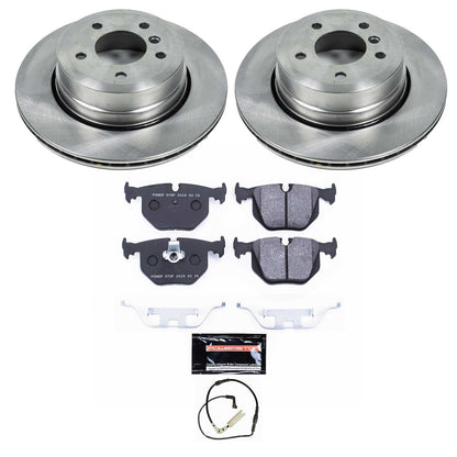 PowerStop 06-07 BMW 525xi Rear Track Day SPEC Brake Kit (TDSK5491)