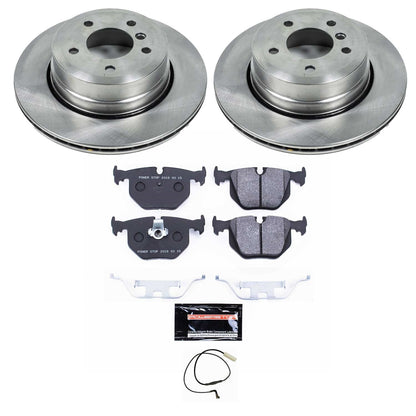 PowerStop 06-07 BMW 530xi Rear Track Day SPEC Brake Kit (TDSK5492)