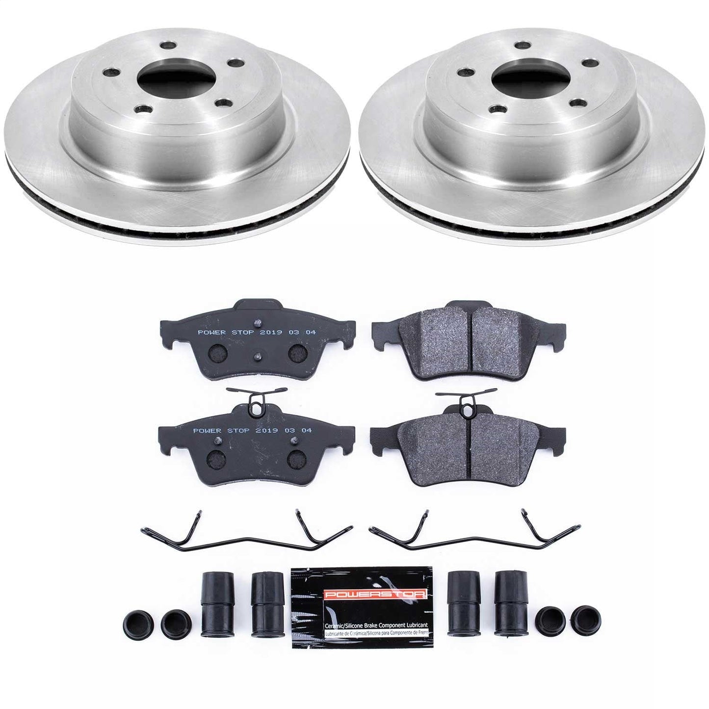 PowerStop 08-10 Chevrolet Cobalt Rear Track Day SPEC Brake Kit (TDSK5535)