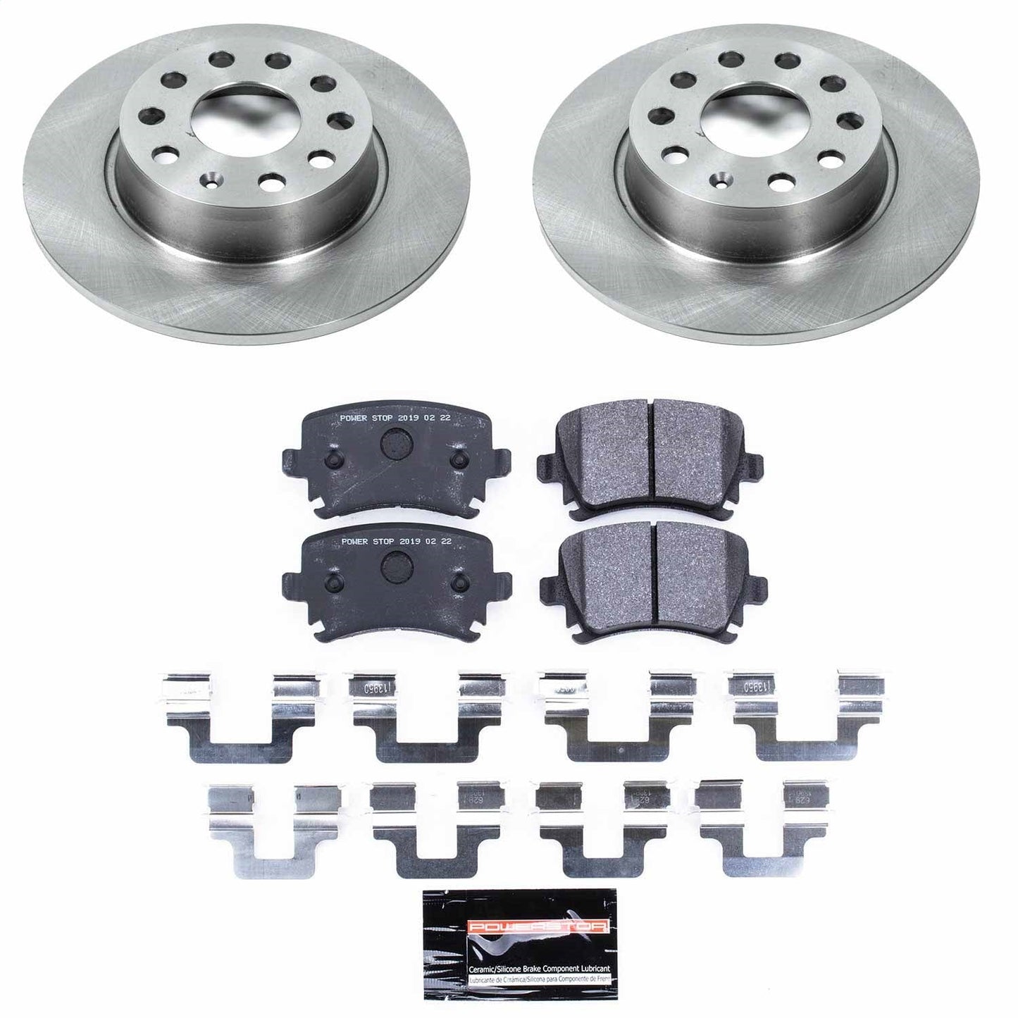 PowerStop 2013 Audi A3 Quattro Rear Track Day SPEC Brake Kit (TDSK5666)