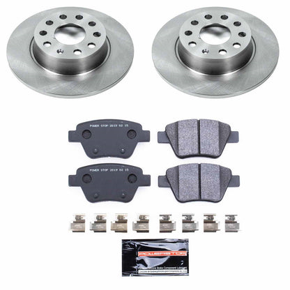 PowerStop 10-12 Audi A3 Rear Track Day SPEC Brake Kit (TDSK5667)