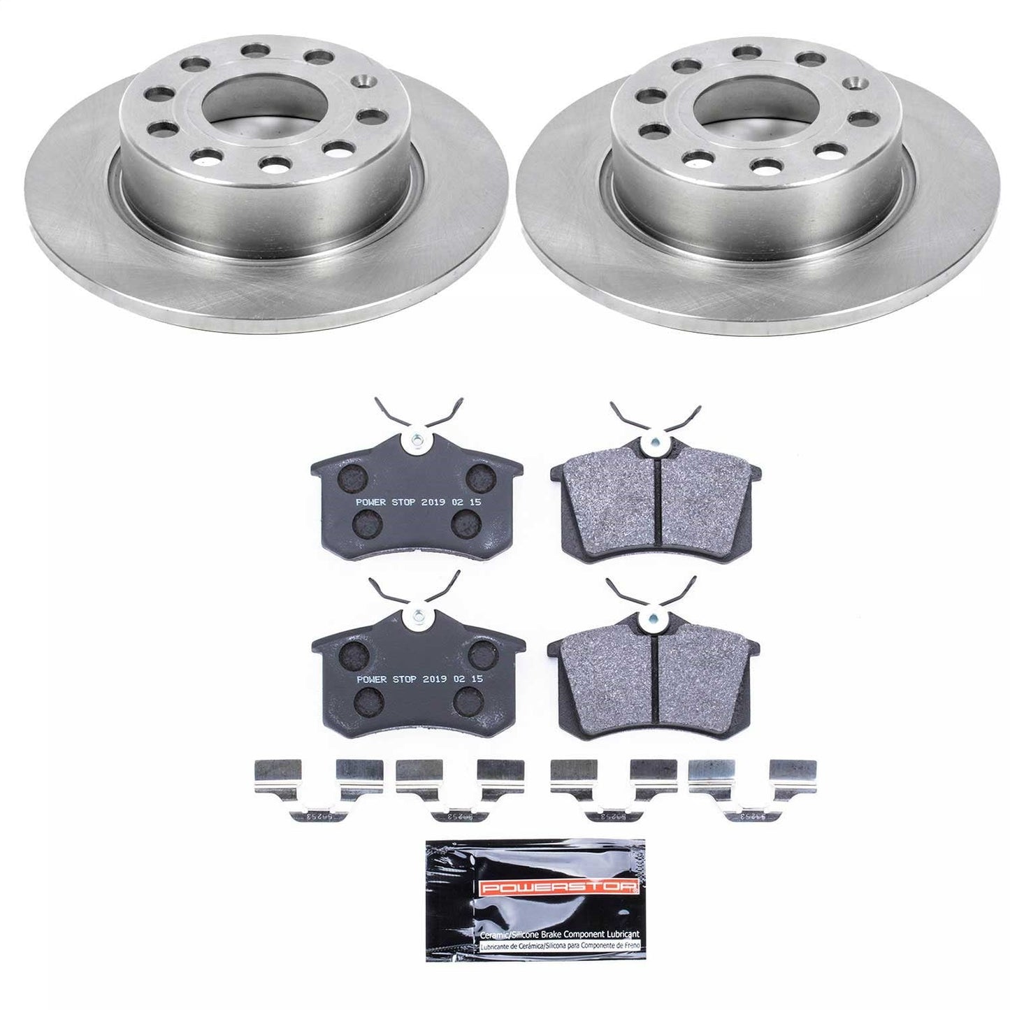PowerStop 10-13 Audi A3 Rear Track Day SPEC Brake Kit (TDSK5671)