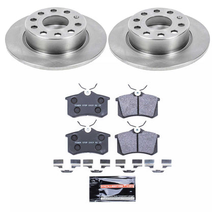PowerStop 10-13 Audi A3 Rear Track Day SPEC Brake Kit (TDSK5671)
