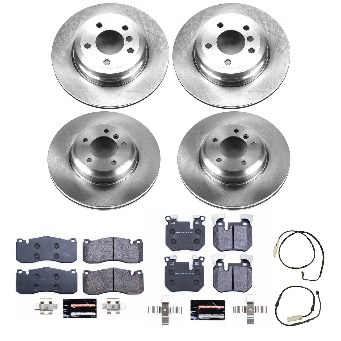 PowerStop 08-10 BMW 135i Front & Rear Track Day SPEC Brake Kit (TDSK5686)