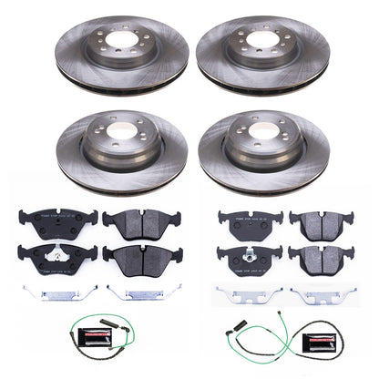 PowerStop 01-06 BMW M3 Front & Rear Track Day SPEC Brake Kit (TDSK5730)