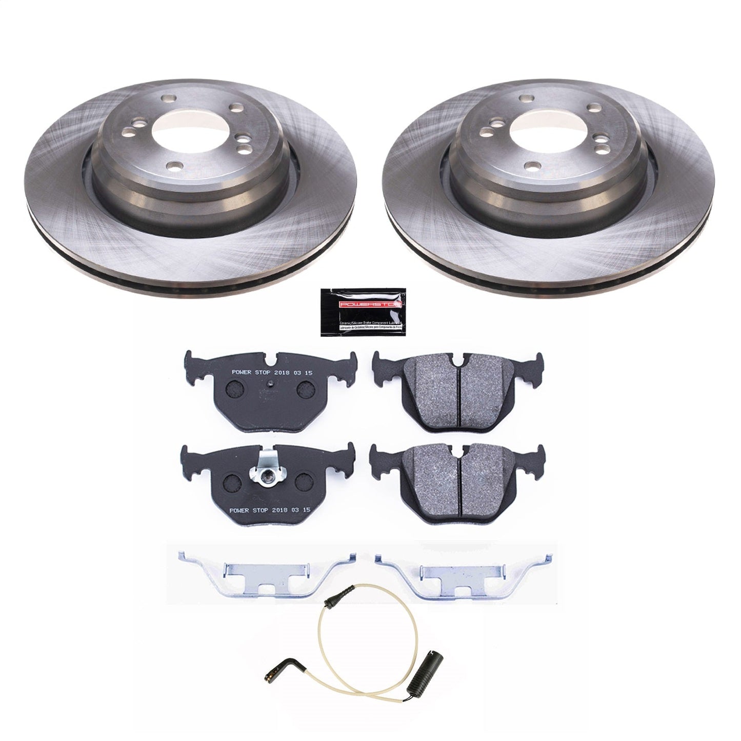 PowerStop 00-03 BMW M5 Rear Track Day SPEC Brake Kit (TDSK5731)