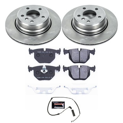 PowerStop 02-06 BMW X5 Rear Track Day SPEC Brake Kit (TDSK5734)
