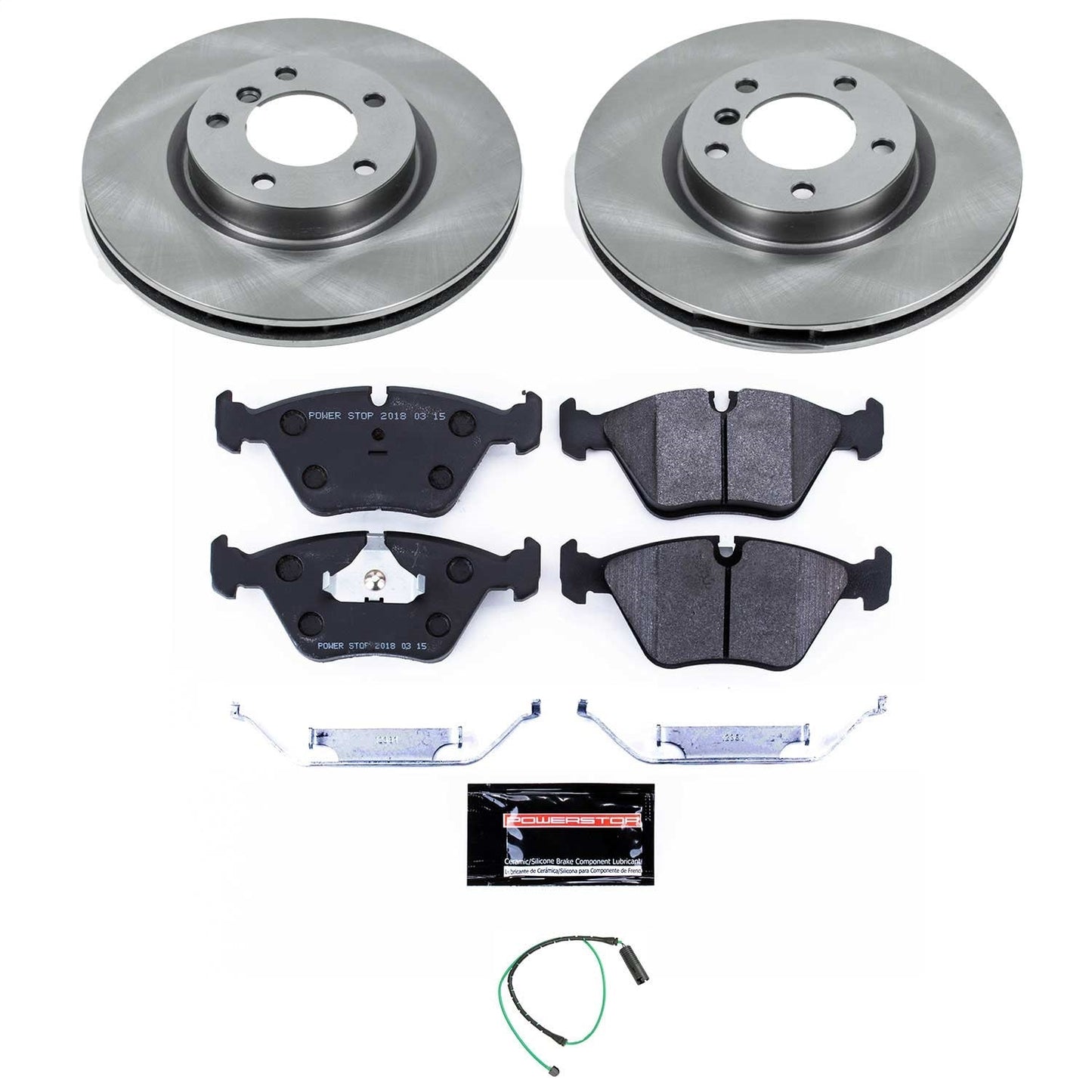 PowerStop 95-99 BMW M3 Front Track Day SPEC Brake Kit (TDSK582)