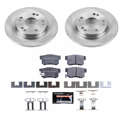 PowerStop 11-15 Honda CR-Z Rear Track Day SPEC Brake Kit (TDSK5860)