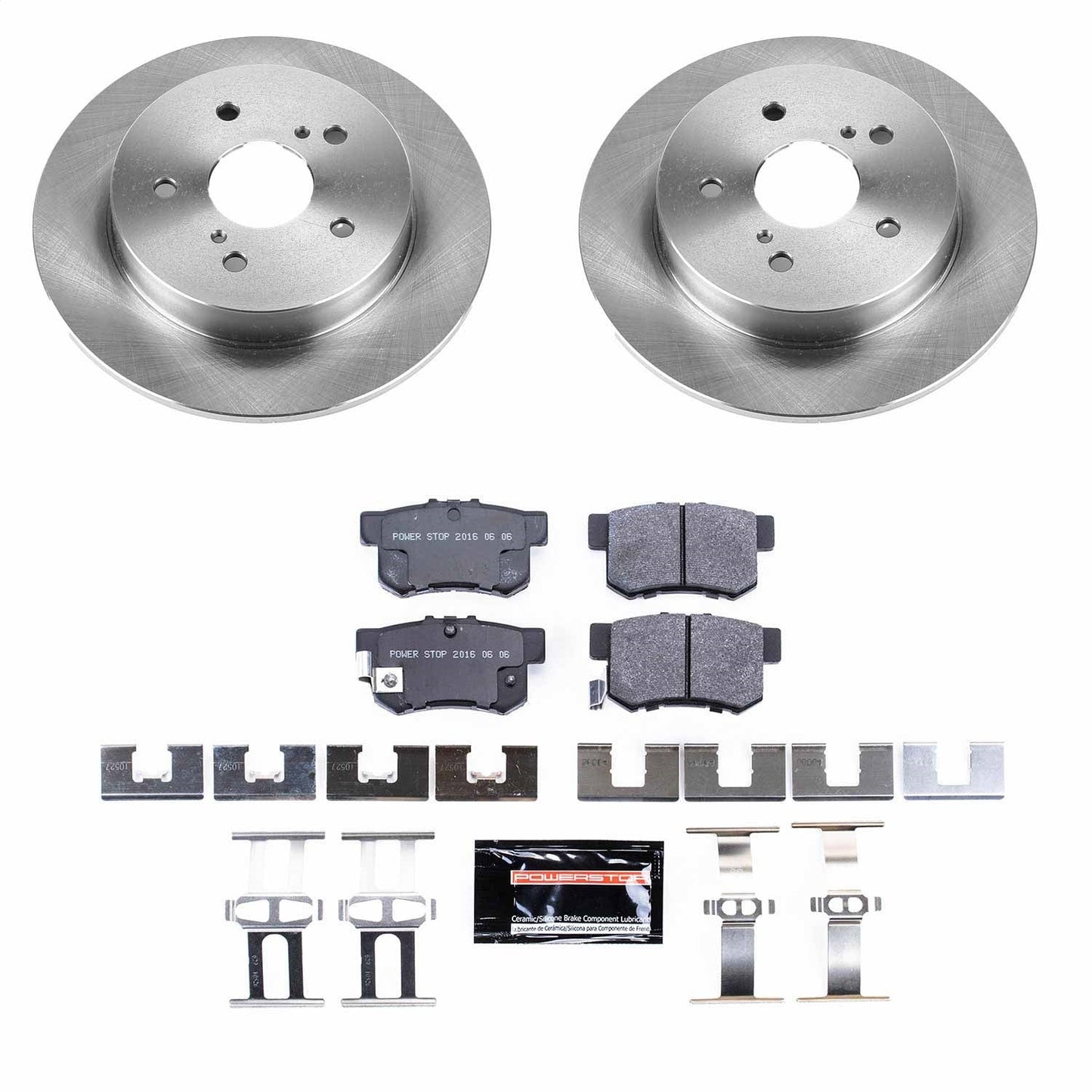 PowerStop 07-13 Suzuki SX4 Rear Track Day SPEC Brake Kit (TDSK5889)