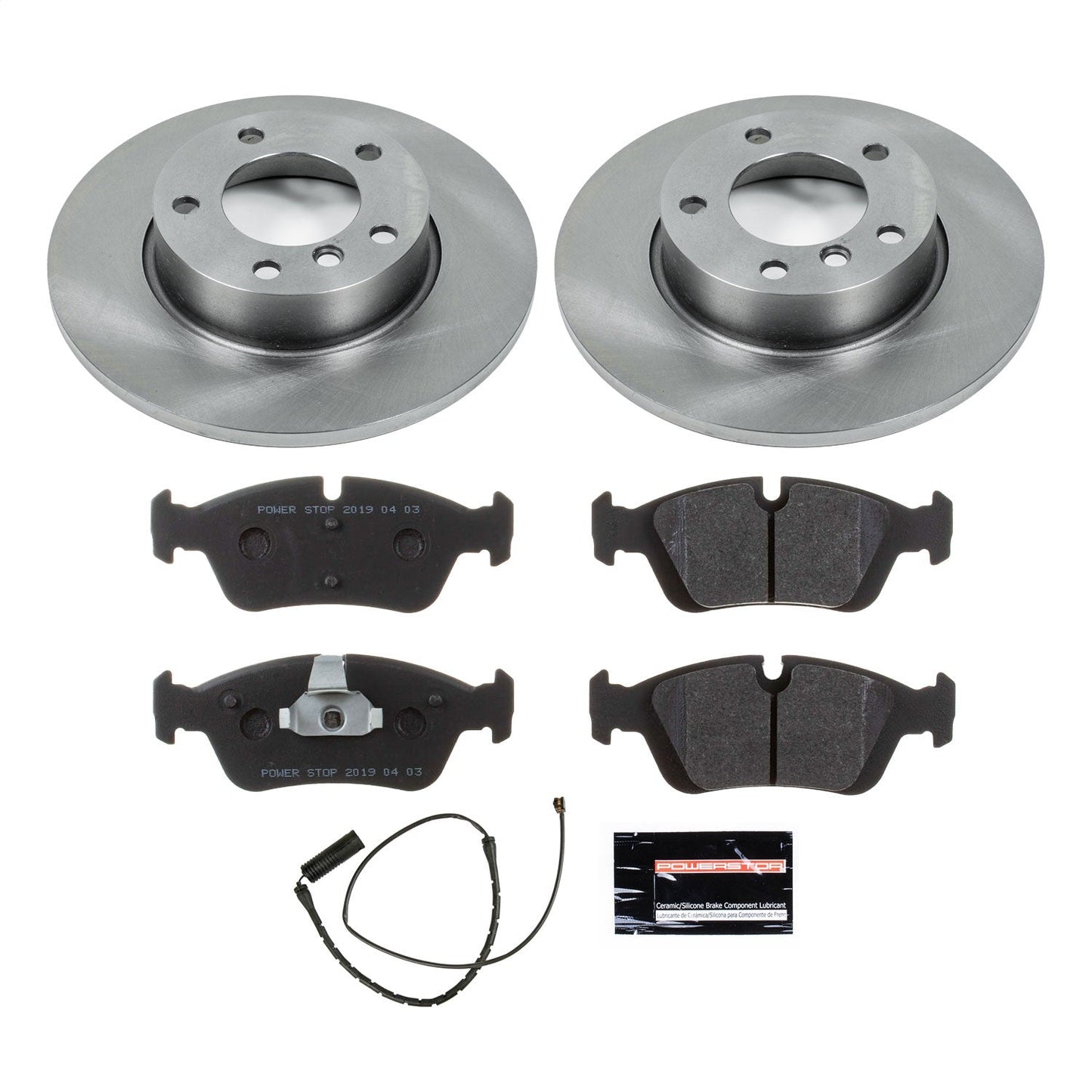 PowerStop 95-99 BMW 318ti Front Track Day SPEC Brake Kit (TDSK590)