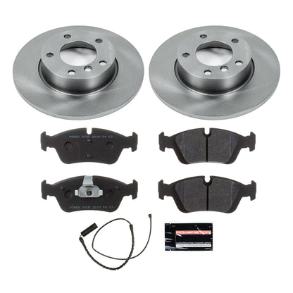 PowerStop 95-99 BMW 318ti Front Track Day SPEC Brake Kit (TDSK590)