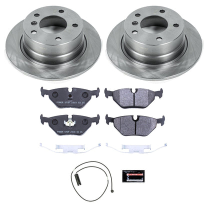 PowerStop 95-99 BMW 318ti Rear Track Day SPEC Brake Kit (TDSK593)