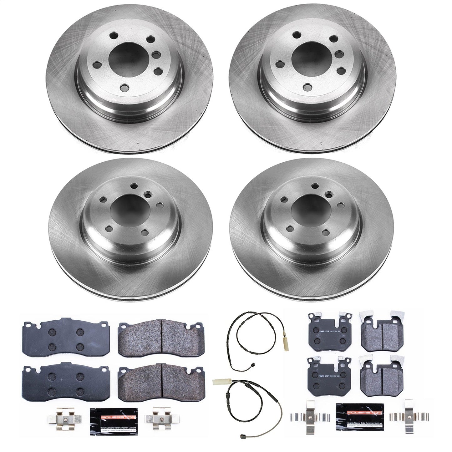PowerStop 11-13 BMW 135i Front & Rear Track Day SPEC Brake Kit (TDSK6005)