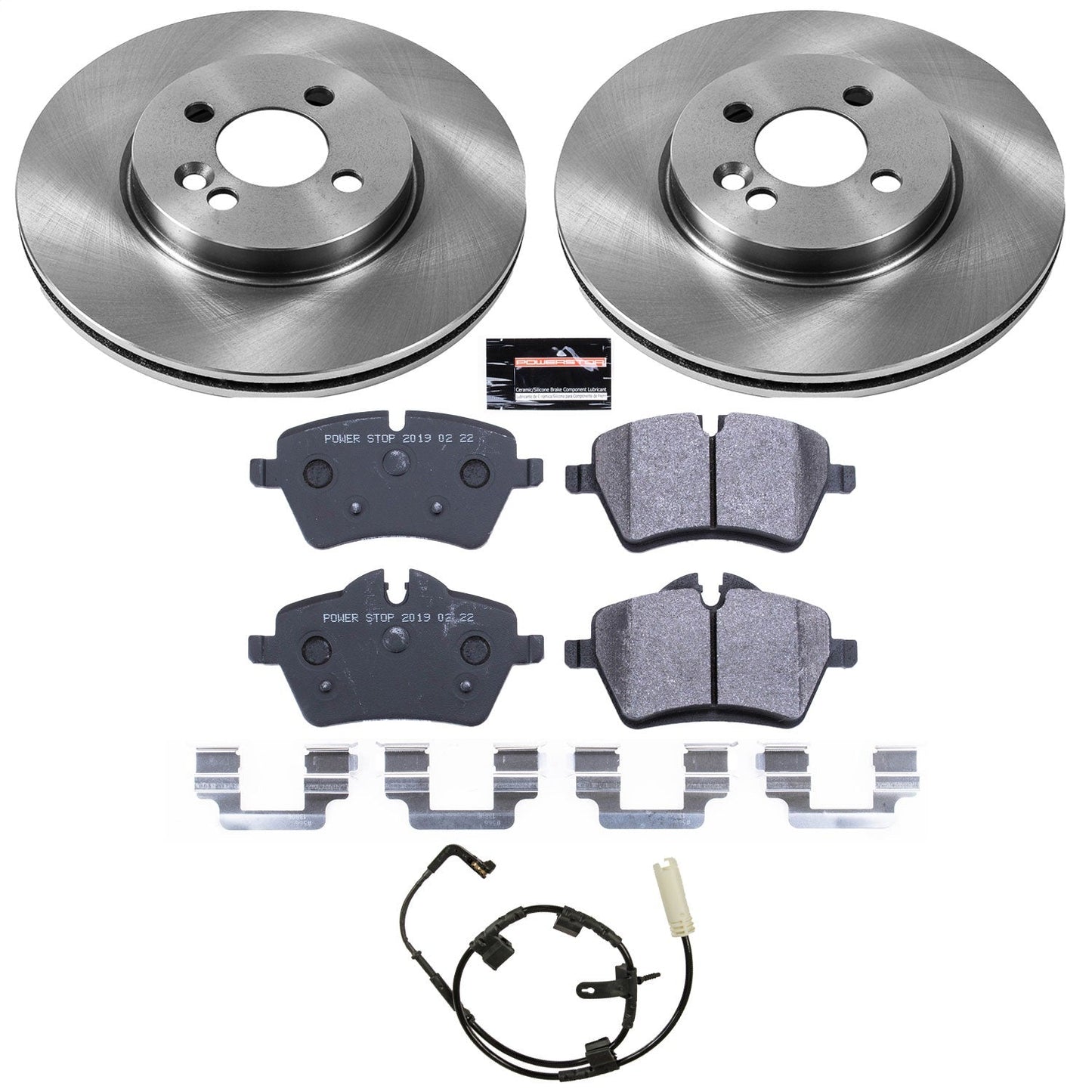 PowerStop 07-10 Mini Cooper Front Track Day SPEC Brake Kit (TDSK6068)