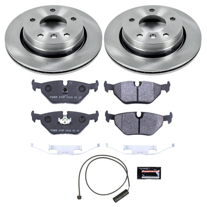 PowerStop 98-99 BMW 323i Rear Track Day SPEC Brake Kit (TDSK615)