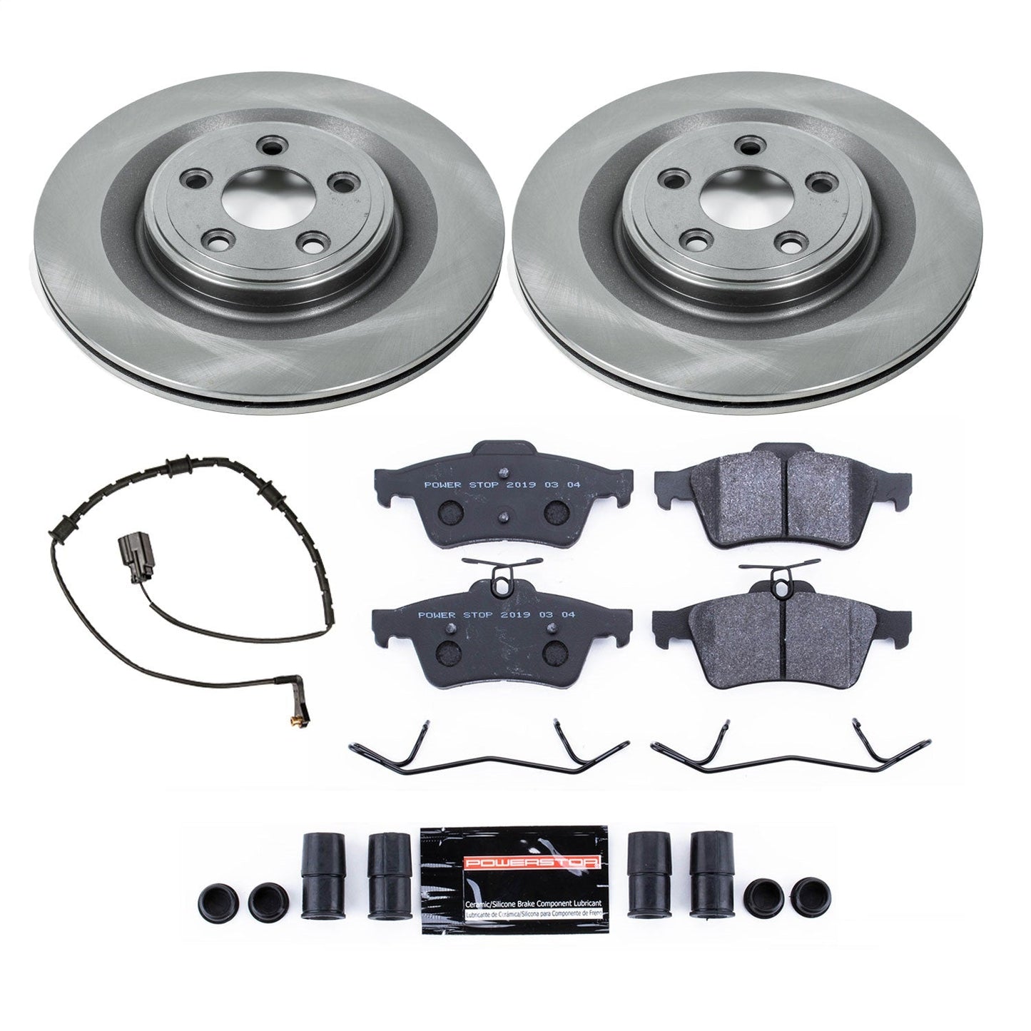 PowerStop 10-15 Jaguar XF Rear Track Day SPEC Brake Kit (TDSK6279)
