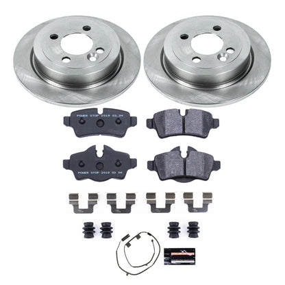 PowerStop 07-08 Mini Cooper Rear Track Day SPEC Brake Kit (TDSK6280)