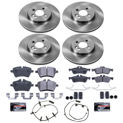 PowerStop 07-08 Mini Cooper Front & Rear Track Day SPEC Brake Kit (TDSK6299)